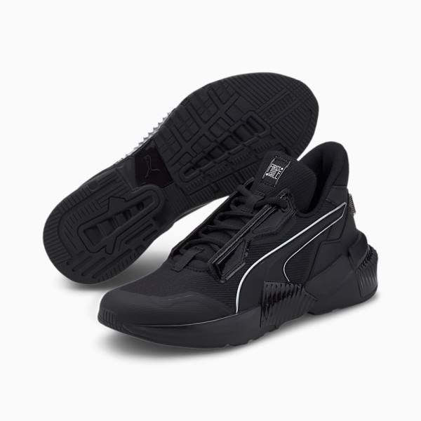 Pantofi Sport Puma PUMA x FIRST MILE Provoke XT Mono Dama Negrii Argintii | PM508WXQ