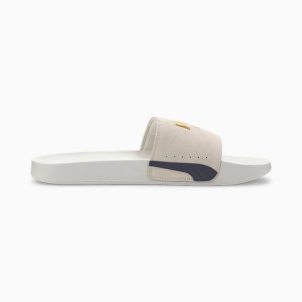 Sandale Puma Leadcat FTR Suede Classic Slides Dama Aurii | PM356XWA