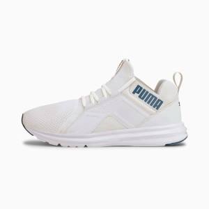 Adidasi Alergare Puma Enzo Edge Mesh Barbati Albi Albastri | PM264YOB