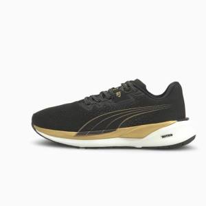 Adidasi Alergare Puma Eternity NITRO Dama Negrii Aurii | PM498EVG