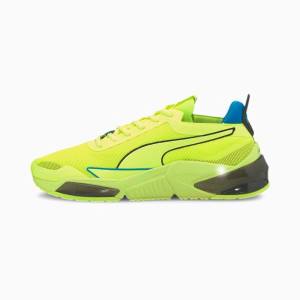 Adidasi Alergare Puma PUMA x FIRST MILE LQDCELL Optic Xtreme Barbati Galbeni Negrii | PM936GDQ