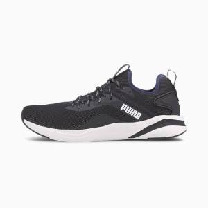 Adidasi Alergare Puma SOFTRIDE Rift Knit Barbati Bleumarin Albi | PM945YKX