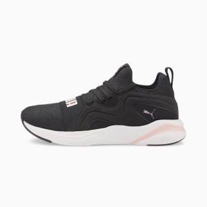 Adidasi Alergare Puma Softride Rift Breeze Lux Dama Negrii Roz | PM705ECV