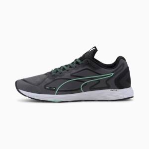 Adidasi Alergare Puma Speed 300 Racer 2 Dama Negrii Verzi Albi | PM312ZQH