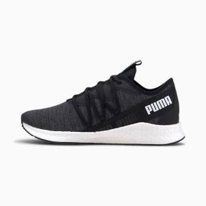 Adidasi Alergare Puma Star MultiKNIT Dama Negrii Albi | PM629VJT