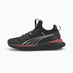 Adidasi Alergare Puma Voyage Nitro Gore-Tex Dama Negrii Metal Argintii | PM279UMI