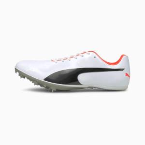 Adidasi Alergare Puma evoSPEED Sprint 10 Track & Field Barbati Albi Negrii Portocalii | PM917KNT