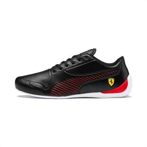 Adidasi Moto Puma Ferrari Drift Cat 7S Ultra Barbati Negrii Rosii | PM235AIP