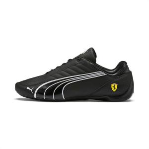 Adidasi Moto Puma Ferrari Future Kart Cat Barbati Negrii Albi Rosii | PM130XJB