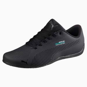 Adidasi Moto Puma MERCEDES AMG PETRONAS Drift Cat Ultra Barbati Negrii Gri Negrii | PM894KWS