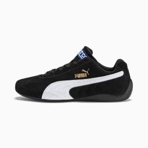 Adidasi Moto Puma SpeedCat Sparco Dama Negrii Albi | PM764EGL