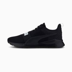 Adidași Puma Anzarun Lite Bold Dama Negrii Albi | PM829YED