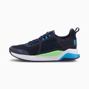 Adidași Puma Anzarun Youth Baieti Bleumarin Albastri Verzi | PM281SBG