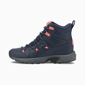 Adidași Puma Axis Trail Youth Iarnă Fete Bleumarin Roz Gri | PM324EOZ