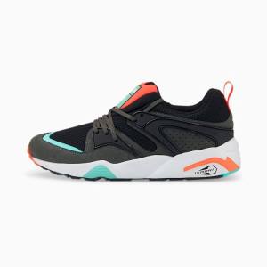 Adidași Puma Blaze of Glory Reverse Classics Barbati Negrii Gri Corai | PM250NUK