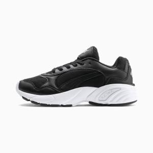 Adidași Puma CELL Viper Youth Fete Negrii Albi | PM648LZG