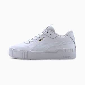 Adidași Puma Cali Sport Dama Albi | PM473PEK