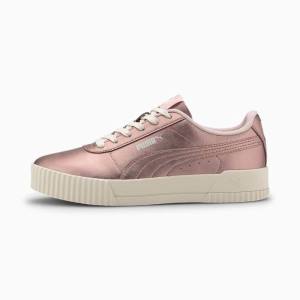 Adidași Puma Carina Metallic Dama Roz Aurii | PM296GAT