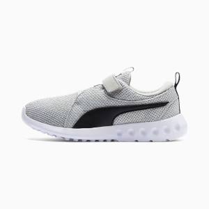 Adidași Puma Carson 2 Bold Knit V Fete Gri Negrii | PM817TSH