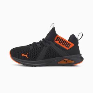 Adidași Puma Enzo 2 Weave Youth Baieti Negrii Rosii | PM895VUT