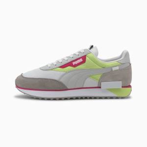 Adidași Puma Future Rider Neon Play Barbati Gri Verzi | PM963COG