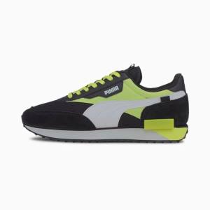 Adidași Puma Future Rider Neon Play Dama Negrii Galbeni | PM014TQI