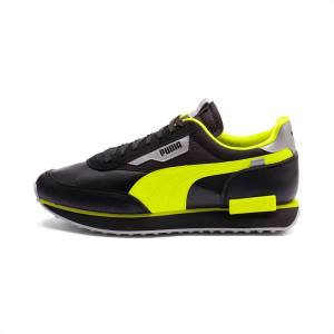 Adidași Puma Future Rider Risk Alert Dama Negrii Galbeni | PM563VCI