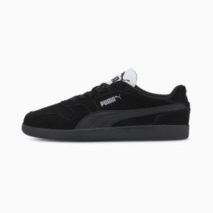 Adidași Puma Icra Suede Barbati Negrii Argintii Albi | PM368GEQ