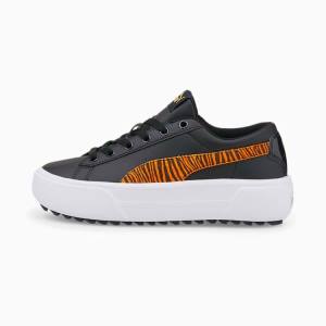 Adidași Puma Kaia Platforma Tiger Dama Negrii Portocalii | PM091WVA