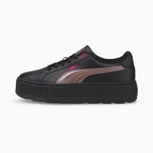 Adidași Puma Karmen Shine Dama Negrii Violet Inchis | PM604PKG