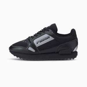 Adidași Puma Mile Rider Bright Peaks Barbati Negrii | PM702UPF