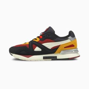 Adidași Puma Mirage Mox Suede Barbati Negrii Rosii | PM450VIE