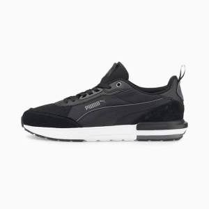 Adidași Puma R22 Dama Negrii Gri Inchis Albi | PM127EBK