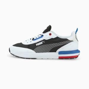 Adidași Puma R22 Sport Dama Negrii Argintii Albi Albastri | PM540PYG