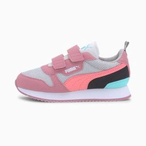 Adidași Puma R78 Fete Gri Roz Negrii | PM281ANV