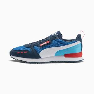 Adidași Puma R78 Runner Dama Albastri Albastri Albi | PM179FCE