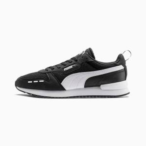 Adidași Puma R78 Runner Dama Negrii Albi | PM436NIK