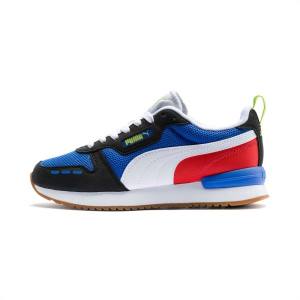 Adidași Puma R78 Youth Baieti Albastri Negrii Albi | PM807CRS