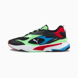 Adidași Puma RS-Fast Barbati Negrii Verzi Rosii | PM614CAG