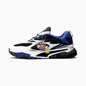 Adidași Puma RS-Fast Super Mario Galaxy™ Dama Negrii Argintii | PM791EXY