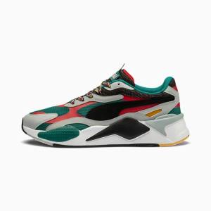 Adidași Puma RS-X3 Afrobeat Mix Barbati Verzi Negrii | PM370EJA