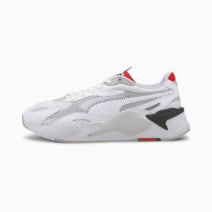 Adidași Puma RS-X Millennium Dama Albi Gri | PM071PWT