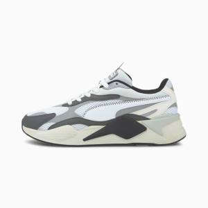 Adidași Puma RS-X Millennium Dama Albi Negrii Gri | PM420EYF