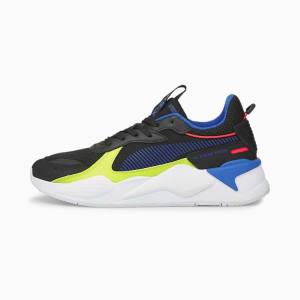 Adidași Puma RS-X Toys Barbati Negrii Galbeni | PM739JQL