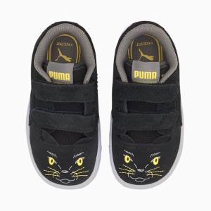 Adidași Puma Ralph Sampson Animals V Baieti Negrii Galbeni | PM524BGM