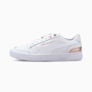 Adidași Puma Ralph Sampson Lo Metal Dama Albi Roz | PM702JDZ