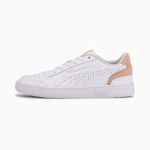 Adidași Puma Ralph Sampson Lo Perf Colour Dama Albi Roz | PM356KUT