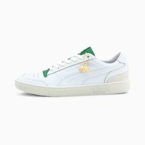 Adidași Puma Ralph Sampson Low Dassler Legacy Dama Albi Verzi Gri | PM537DSA