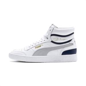 Adidași Puma Ralph Sampson Mid-High Barbati Albi Gri | PM713LHU