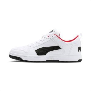 Adidași Puma Rebound Lay Up Lo SL Barbati Albi Negrii Rosii | PM027XTZ